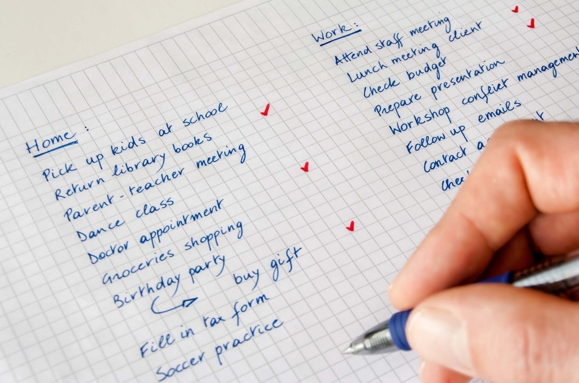 Your extenstive to do lists often leads to burnout. 