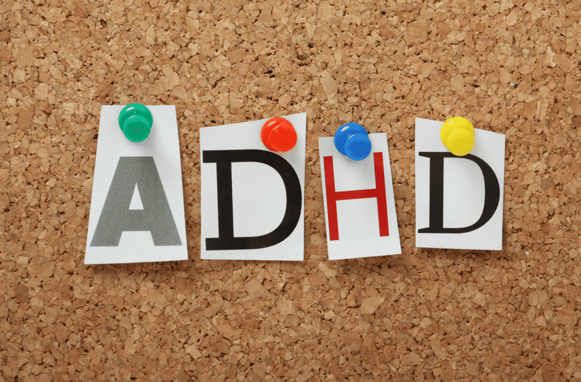 Infographic showing ADHD